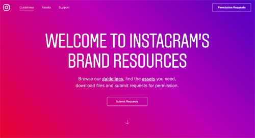 Instagram ロゴレギュレーションを迷わず見つける Good Things Inc Web Development Web Production Company